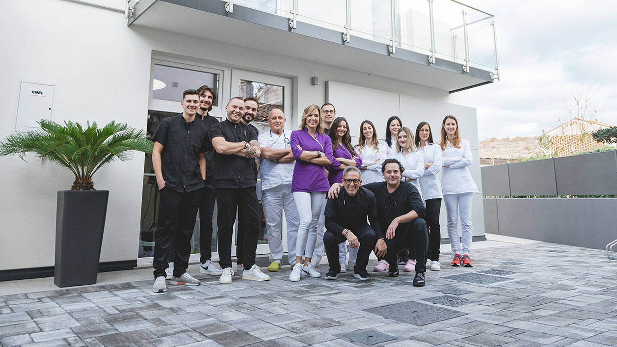 Il team della clinica santo stefano